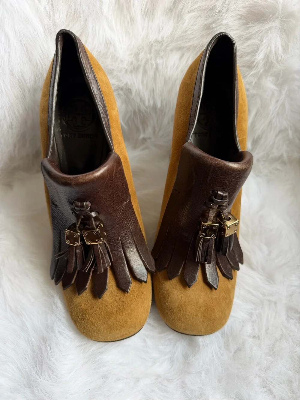 Tory Burch trim polished